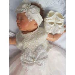 68 feestjurkje baby doopjurkje bruidsmeisjesjurk Visara 012
