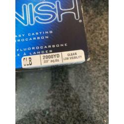 1828m rollen berkley vanish fluoror carbon 23/00 4 kilo !