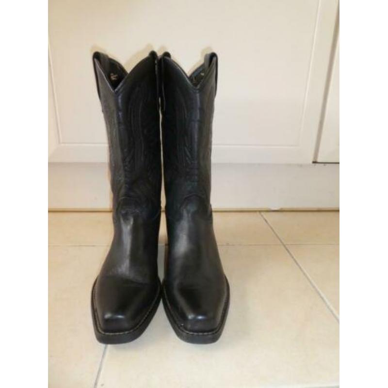 NIEUW Colorado Boots zwarte leren dames cowboy laarzen 40