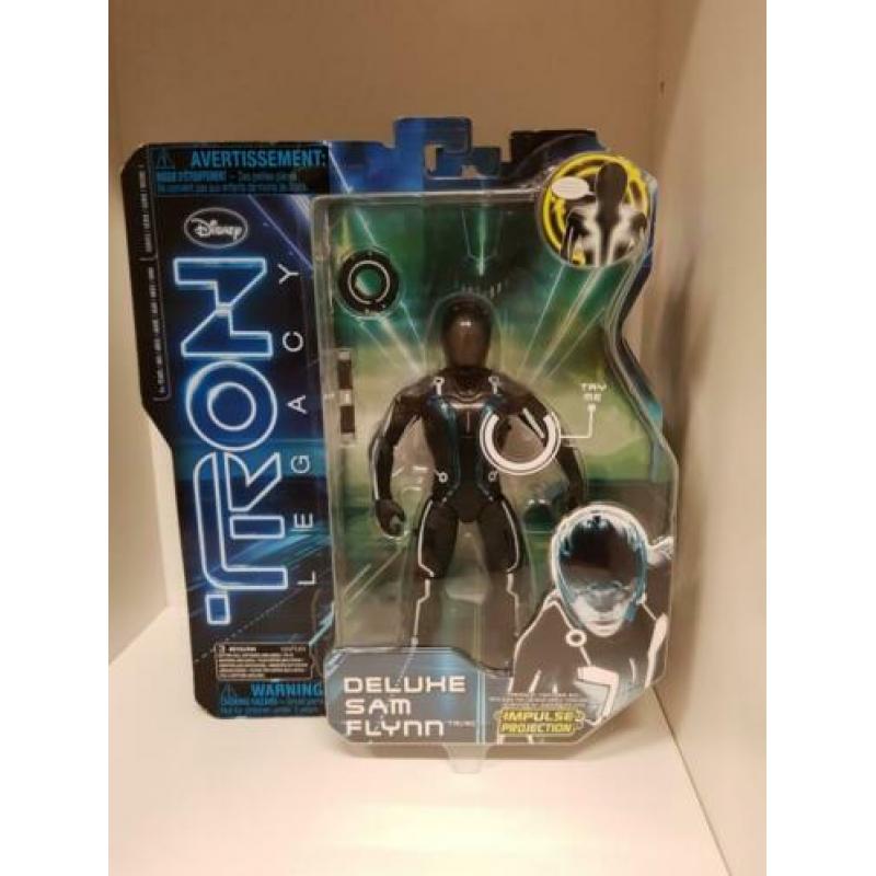 Tron legacy deluxe figuren sam flynn en clu
