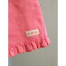 meisjes jurkje rose+rouge basic maat 56