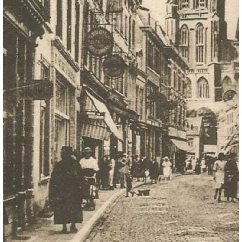 Breda Karrestraat winkels 1923