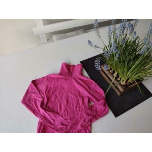 Lotta ski longsleeve coltrui roze mt 134 zgan!