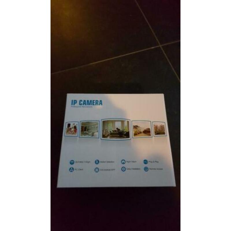 Beveiligingscamera IP-camera te bedienen met een gratis app