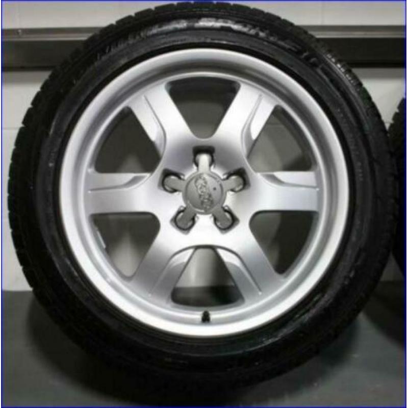 Audi A4-A5 Winterset=>Velgen 17" met winterbanden 225/50R17