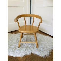 Schoolstoeltje vintage stoeltje school kleuterschool retro
