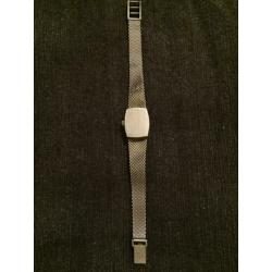 Zilver BWC horloge,Automatic, vintage-uit jaar 1950-1960