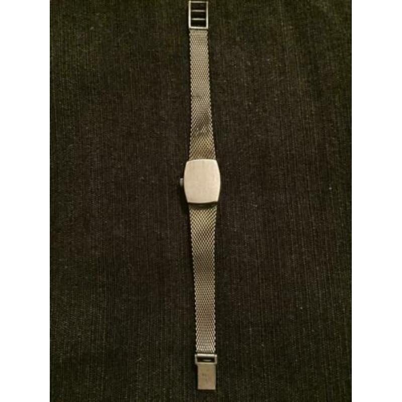 Zilver BWC horloge,Automatic, vintage-uit jaar 1950-1960
