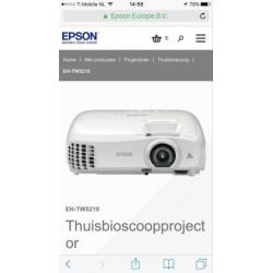 Epson EH TW 5210 FullHD Homecinema beamer incl reserve lamp