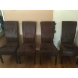 4 eetkamerstoelen