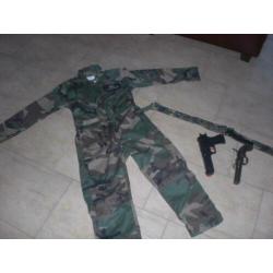 militaire overal+ riem