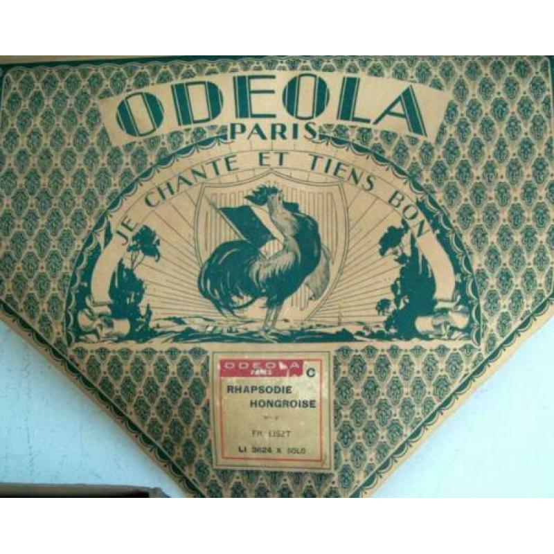 A867 - 3 Antieke Odeola muziekrollen - KS65