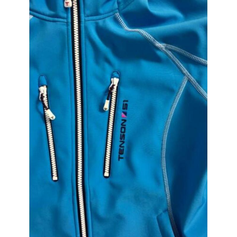 Nieuwe Tenson softshell jas waterdicht mt 38/40