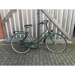 Sparta groene dames fiets 5 versnellingen