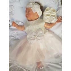 68 feestjurkje baby doopjurkje bruidsmeisjesjurk Visara 012