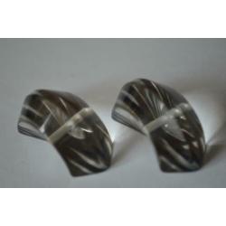 1prachtige design lucite knopen uit de fifties(48)ongebruikt