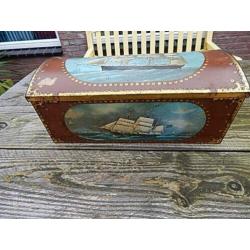 Leuk Vintage Schepen Blik - antiek boot schip Brocante