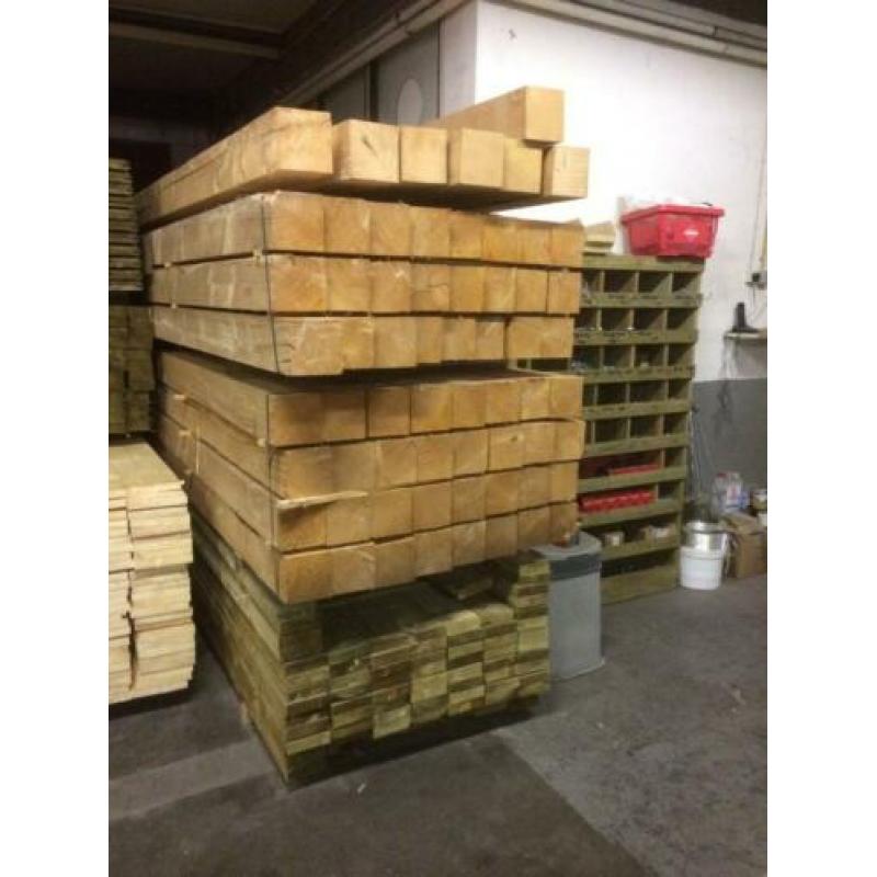 Vol op los tuin hout Enschede