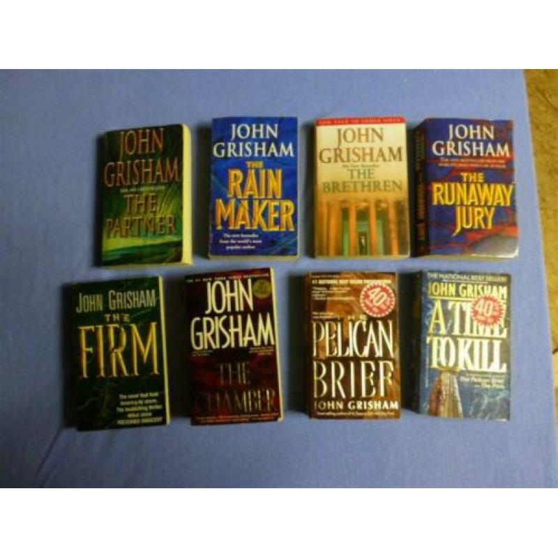 71 x engelstalige thrillers,detective's, actie ,spionage etc