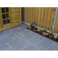 tuintegels Vietnamees hardsteen Soft Finish romaansverband