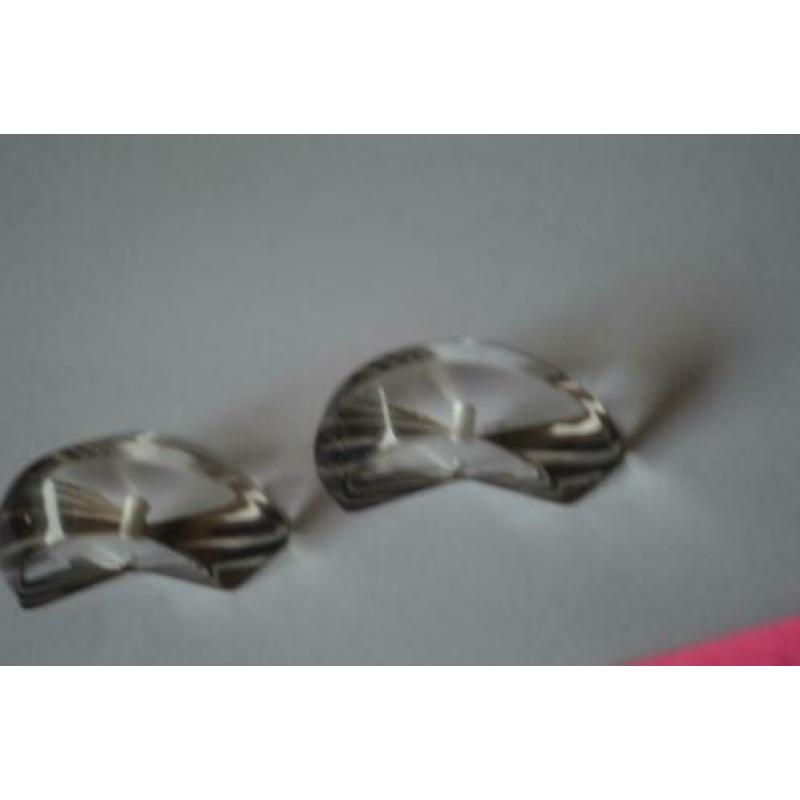 1prachtige design lucite knopen uit de fifties(48)ongebruikt