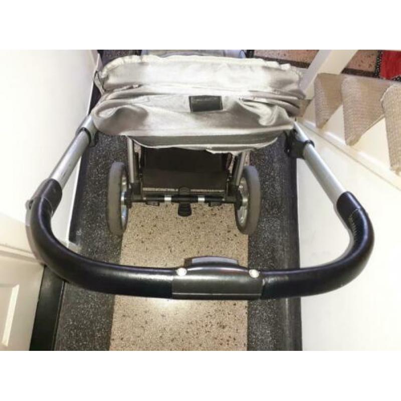 Mutsy Transit kinderwagen 2 in 1 grijs