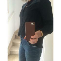 Blouse dames maat S / M - donker blauw