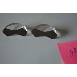 1prachtige design lucite knopen uit de fifties(48)ongebruikt