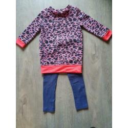 ? Billieblush ? mooi jurkje met legging van Quapi maat 86