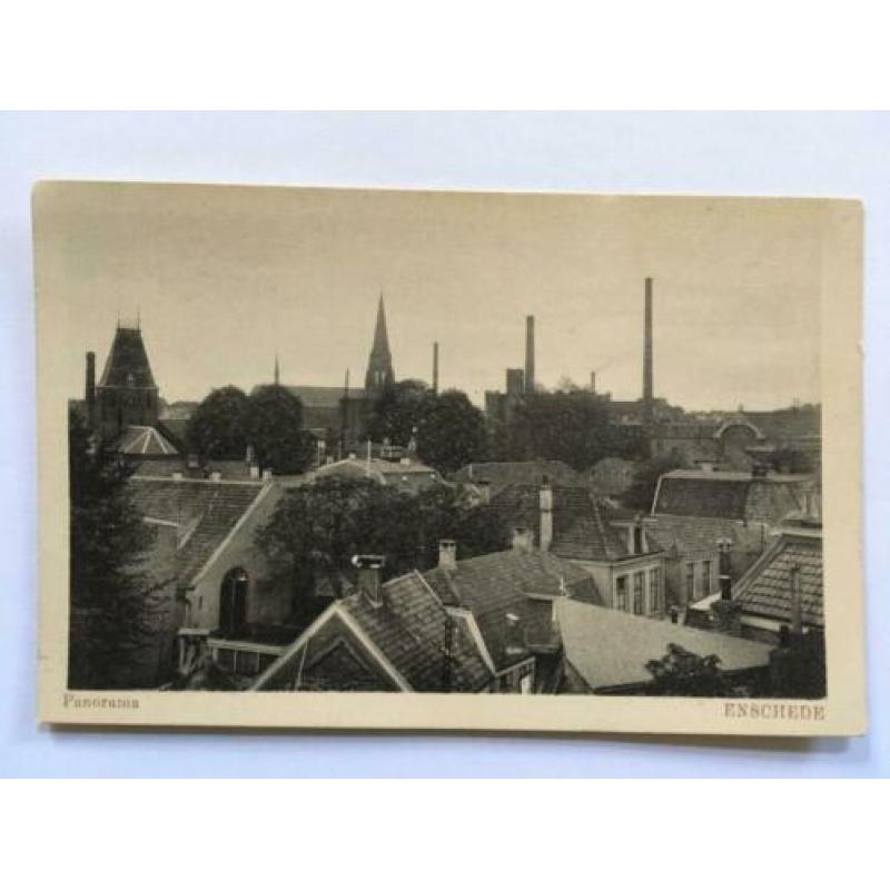 Prentbrief/ ansichtkaarten, Enschede