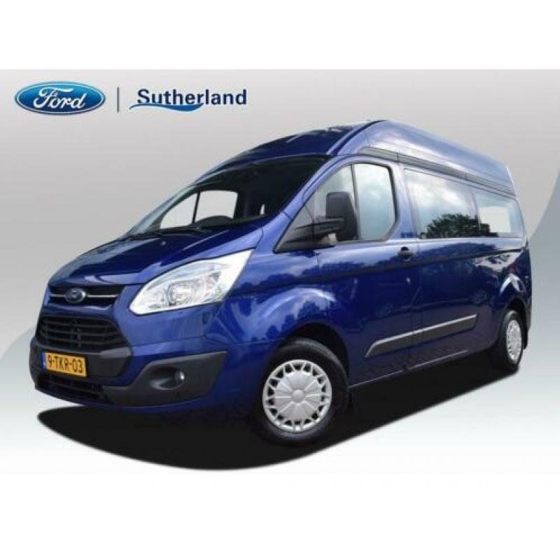 Ford Transit Custom 125 pk 9-persoons HOOG DAK(stahoogte)LET