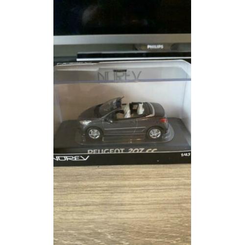 Peugeot 207 cabriolet Norev 1:43