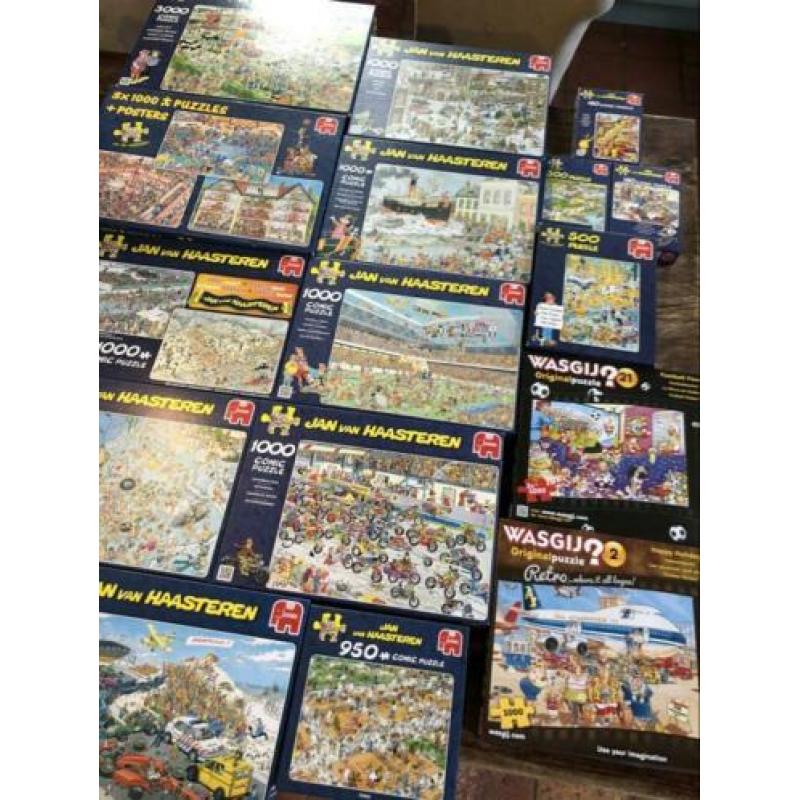 Jan van Haasteren en Wasgij puzzels