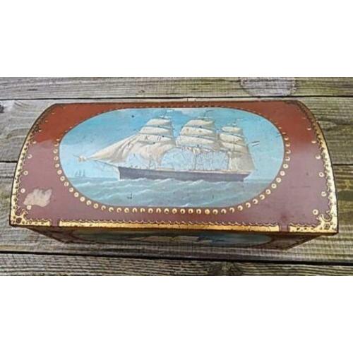 Leuk Vintage Schepen Blik - antiek boot schip Brocante