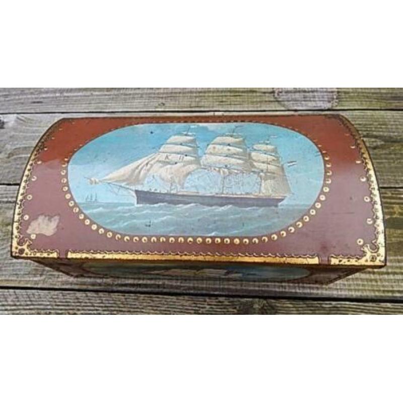 Leuk Vintage Schepen Blik - antiek boot schip Brocante