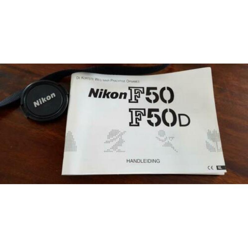 Nikon F50D Spiegelreflex analoge camera