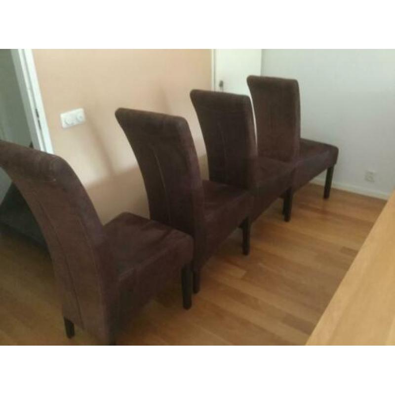 4 eetkamerstoelen