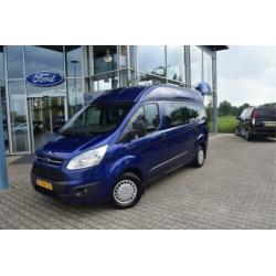 Ford Transit Custom 125 pk 9-persoons HOOG DAK(stahoogte)LET