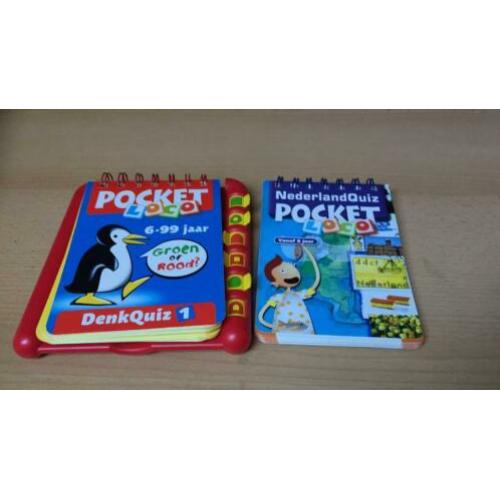 Pocket Loco boekjes met houder
