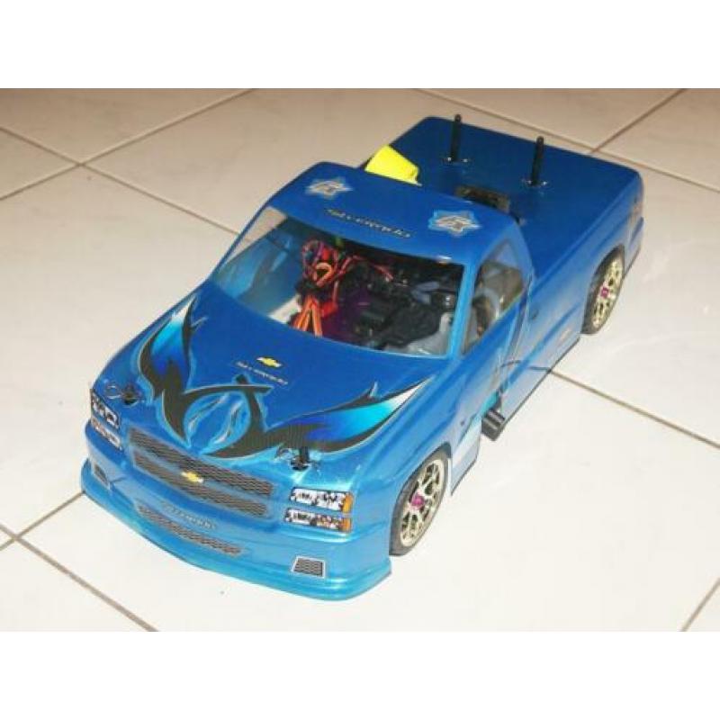 Nieuwe Chevy Silverado 200 mm low rider Cen TR4 RTR