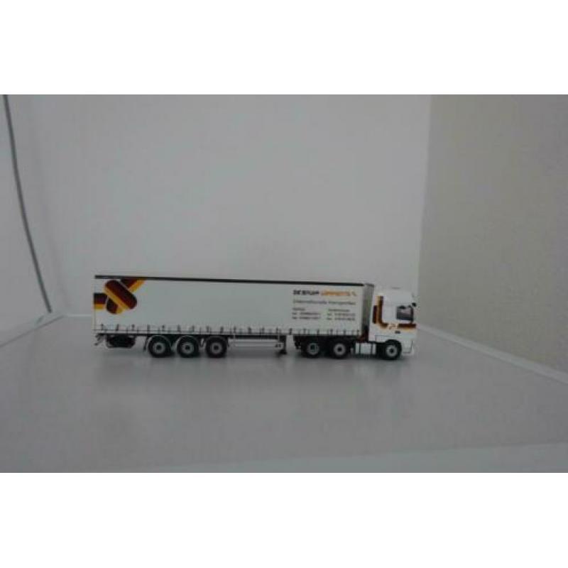 Daf ssc euro6 De Bruin Lommerts met tautlinetrailer.