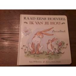 Raad eens hoeveel ik van je hou........puzzelboek
