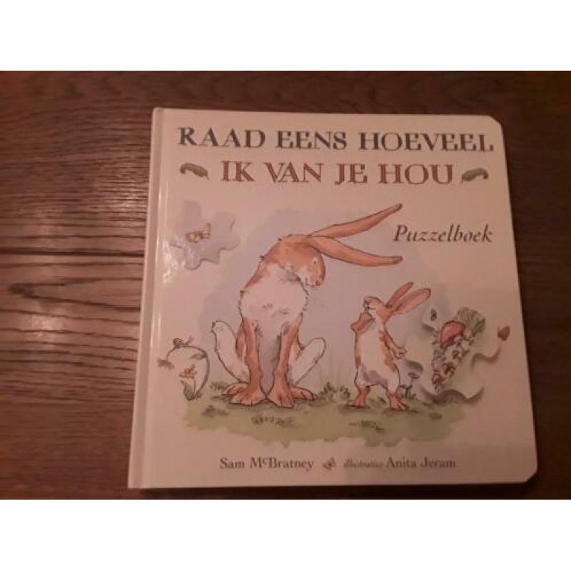 Raad eens hoeveel ik van je hou........puzzelboek