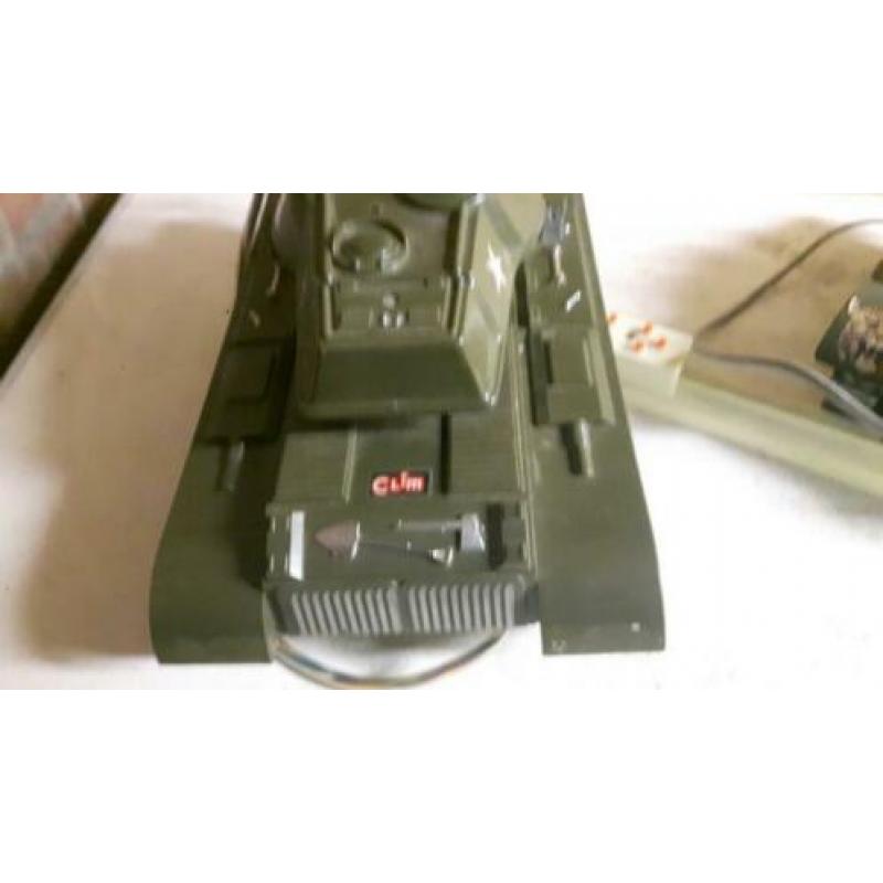 Vintage bestuurbare oorlogs tank jaren 60