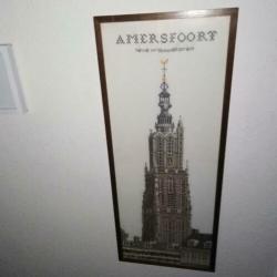 Geborduurde kerk Amersfoort lieve vrouwetoren