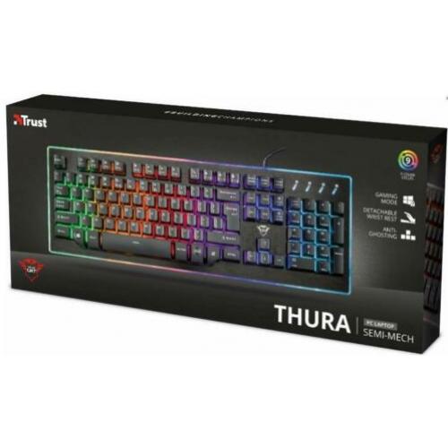 Trust THURA toetsenbord en Trust gamemuis HERON