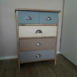 Ladenkastje met 5 lades