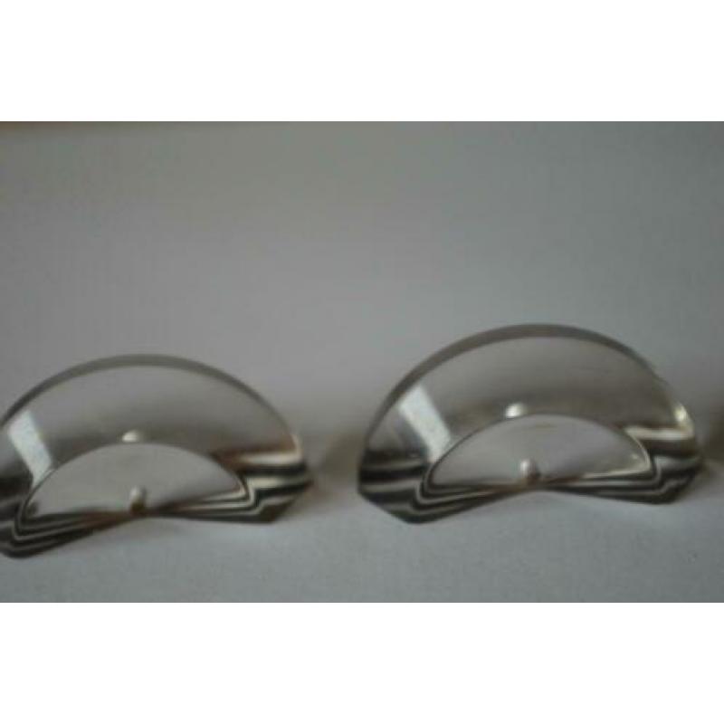 1prachtige design lucite knopen uit de fifties(48)ongebruikt