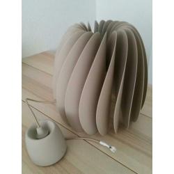 Ikea Skymmingen hanglamp beige