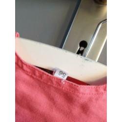 meisjes jurkje rose+rouge basic maat 56